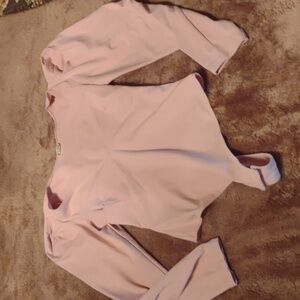 Pink Long Sleeve Bodysuit